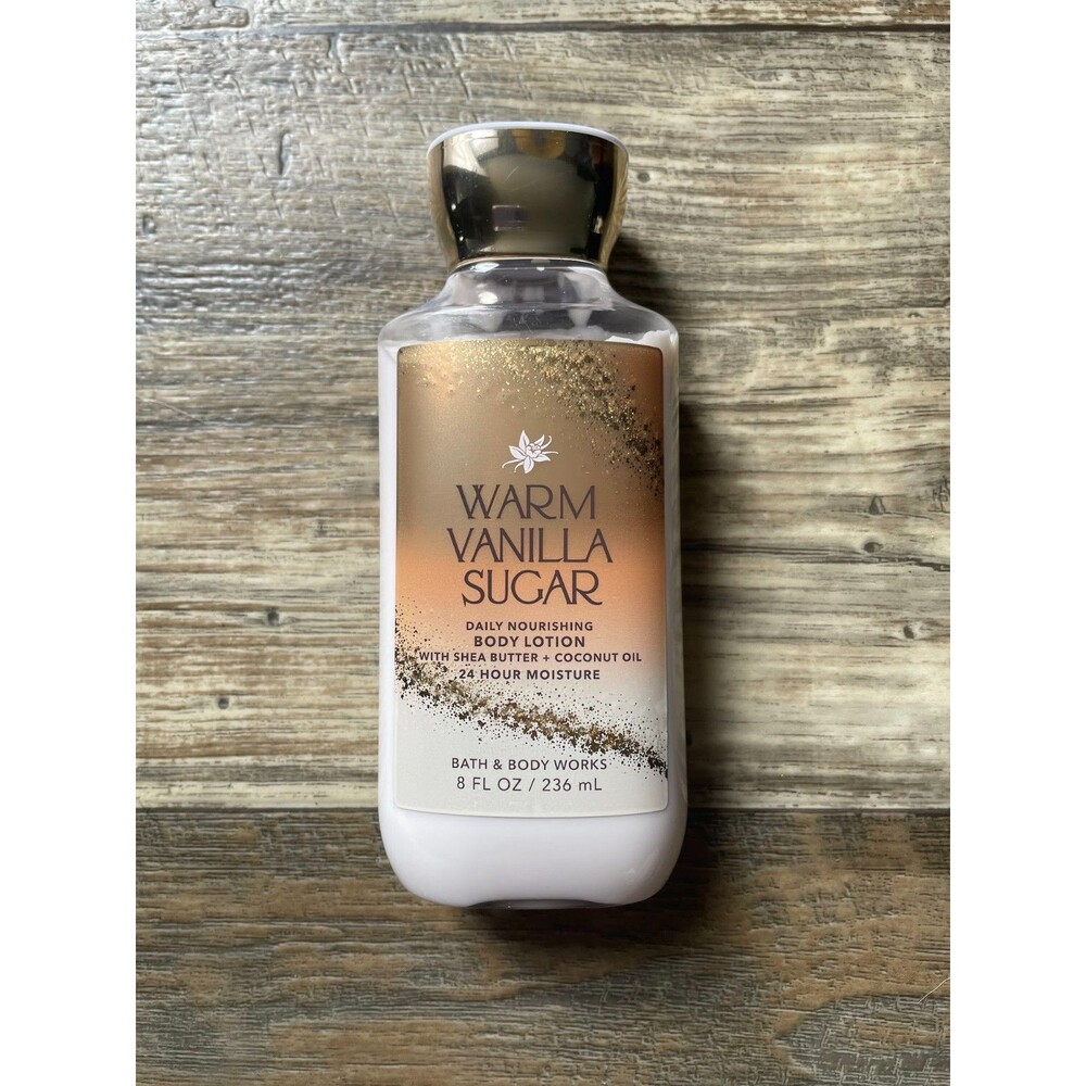 Bath & Body Works Warm Vanilla Sugar Lotion 8 oz